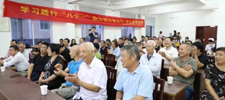 綻放青春新力量 傳遞時代最強音--智慧新城“8090新時代理論宣講團”走進鄉村振興講堂
